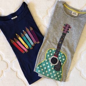 2 Mini Boden L/S Shirts